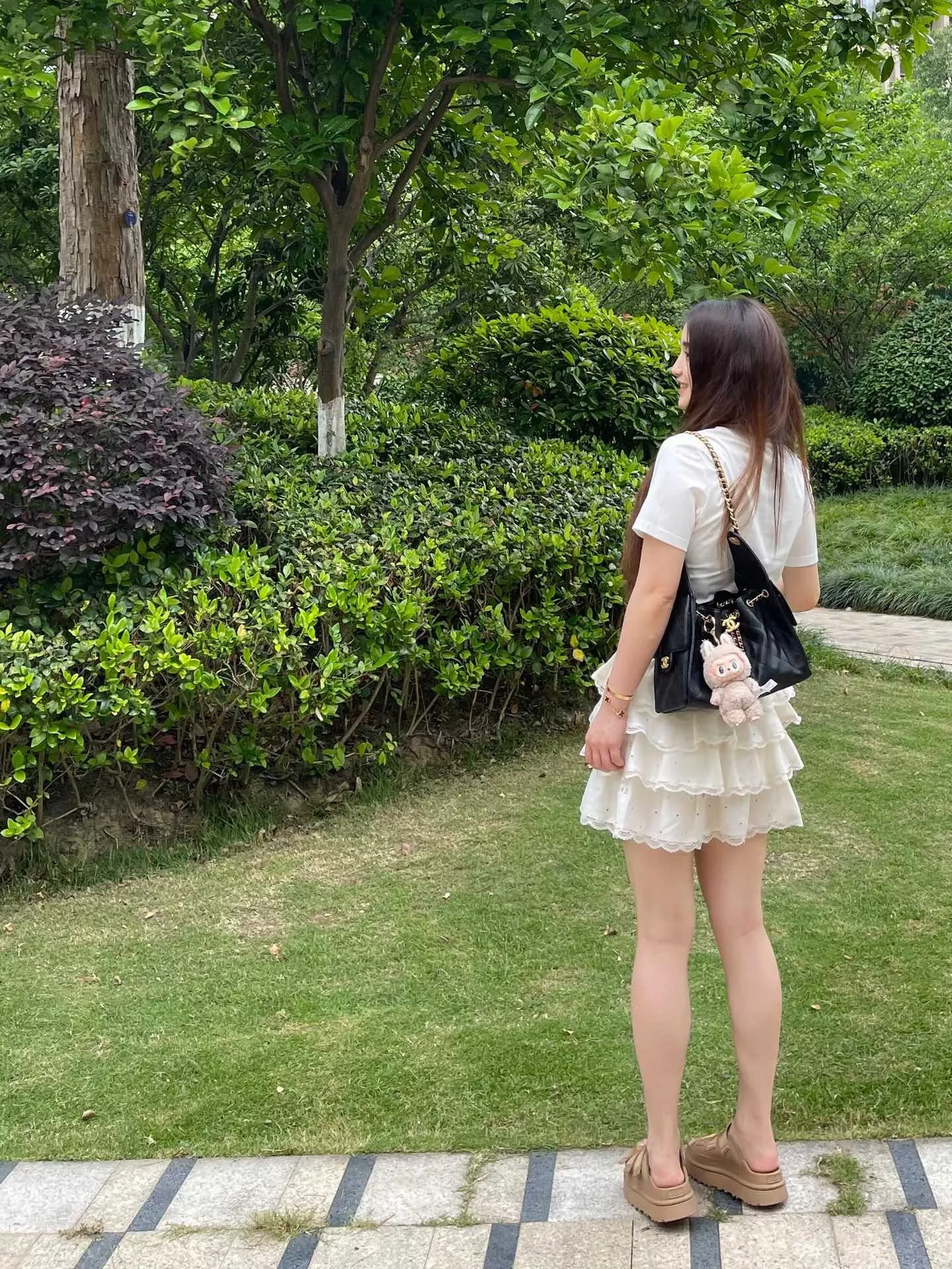 샤넬 퀼팅 체인 드로우스트링 백 상세 이미지 68