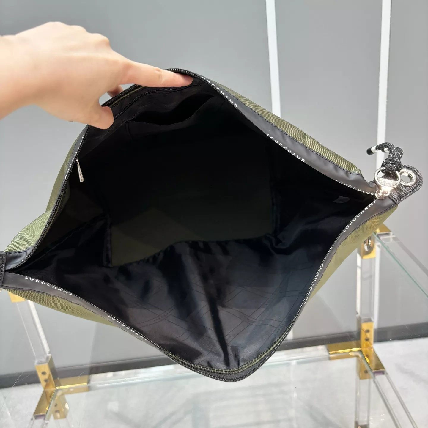 롱샴 에너지 라인 중형 숄더 크로스 가방 상세 이미지 40