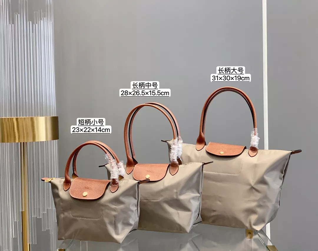 롱샴 르 플리아쥬 그레이 핸들 백 상세 이미지 65