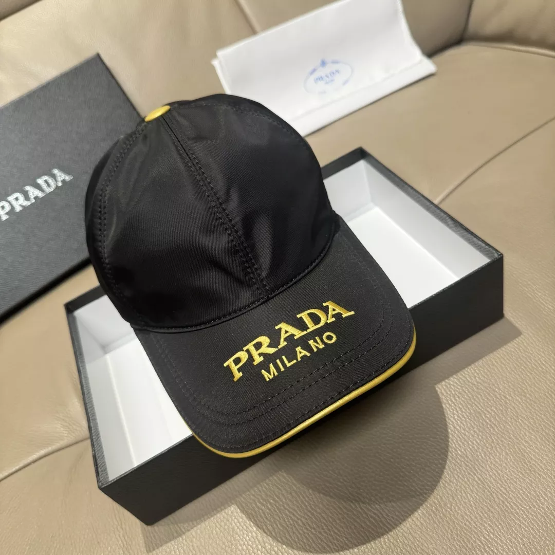 프라다 금사 자수 볼캡 상세 이미지 2