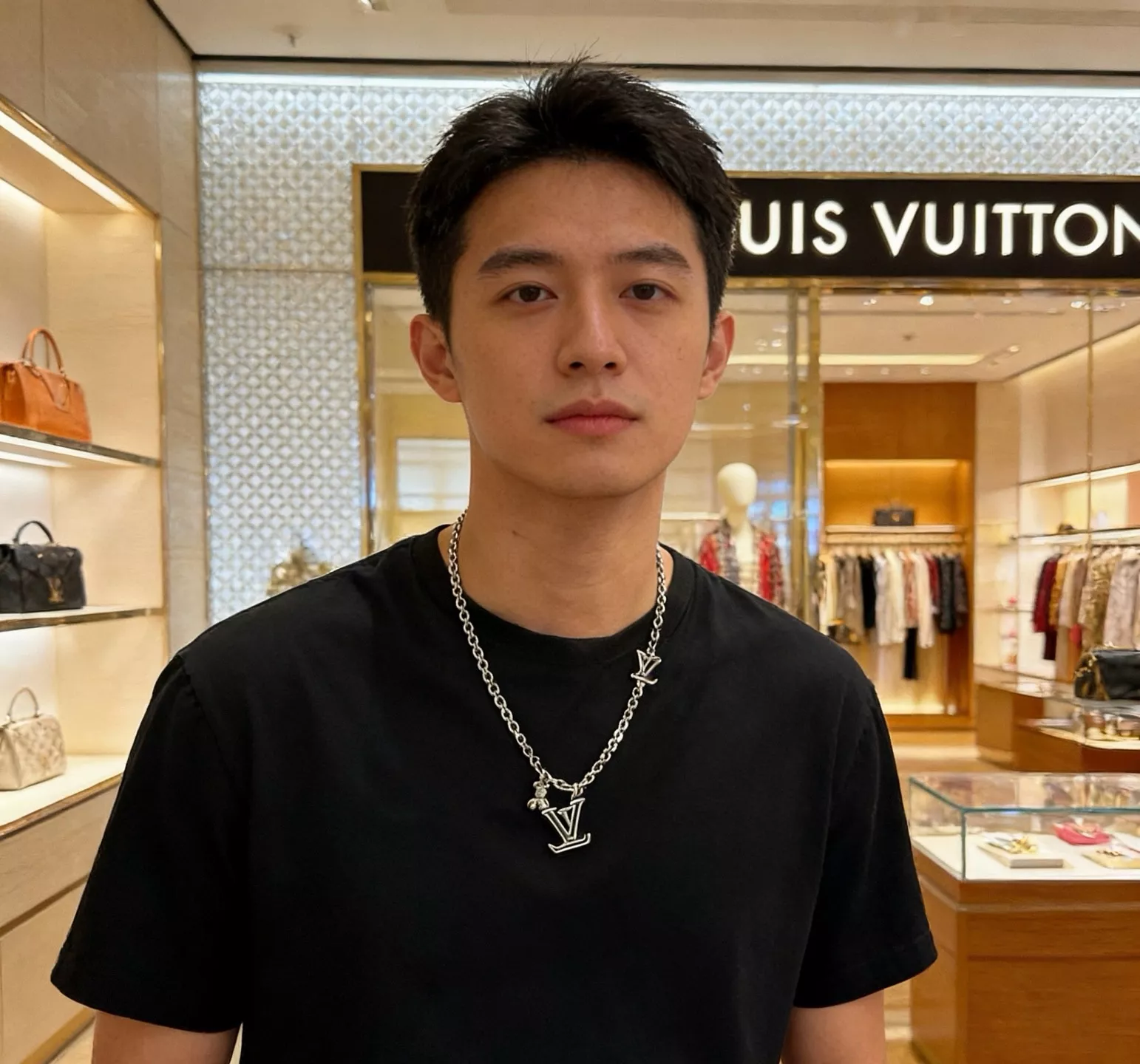 루이비통 빈티지 무드 체인 목걸이 상세 이미지 7