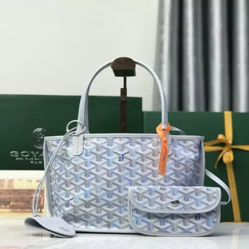 고야드 코팅 캔버스 토트백