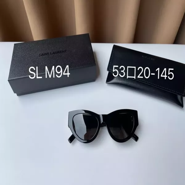 입생로랑 골드 YSL 로고 선글라스