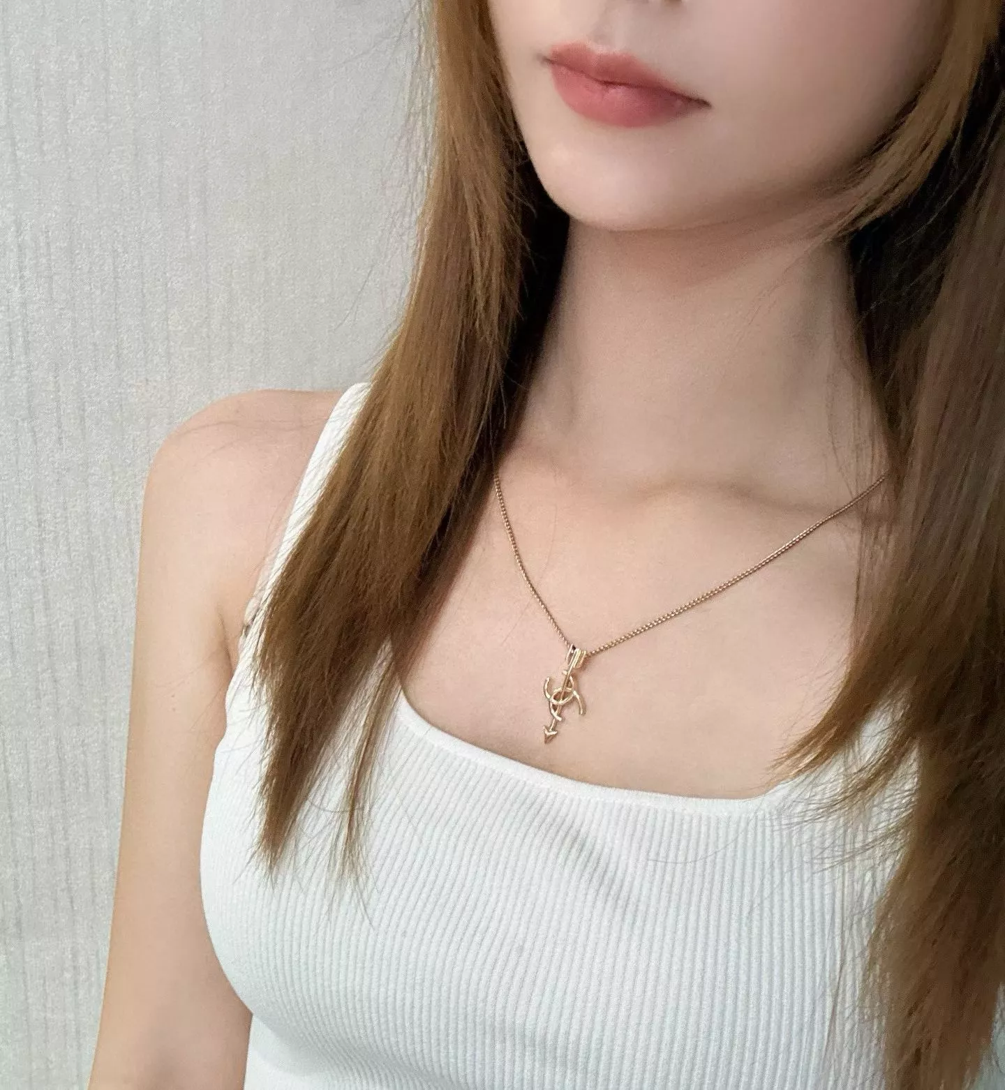 샤넬 큐피드 화살 더블C 목걸이 상세 이미지 13