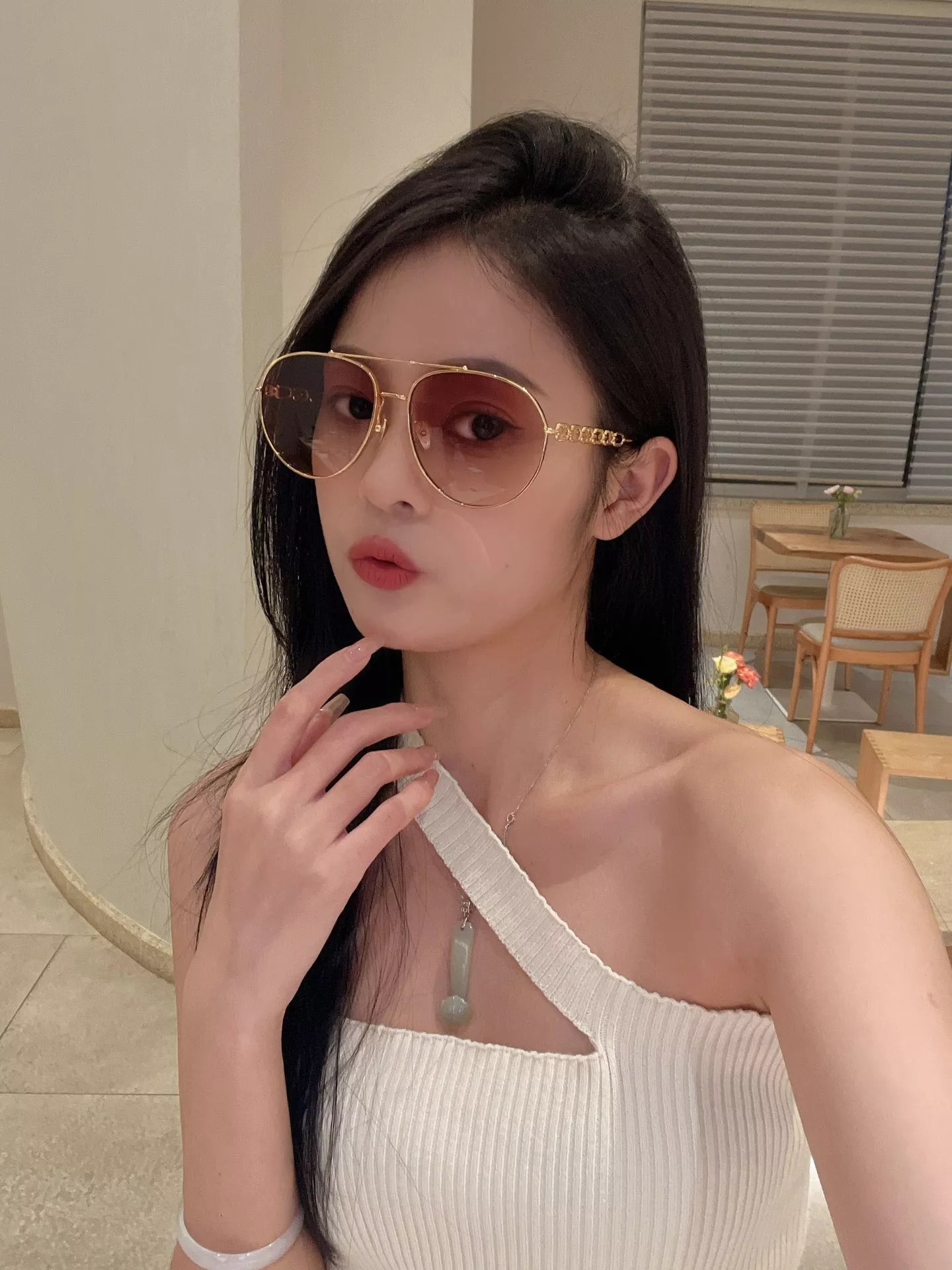 루이비통 체인 템플 에비에이터 선글라스 상세 이미지 66