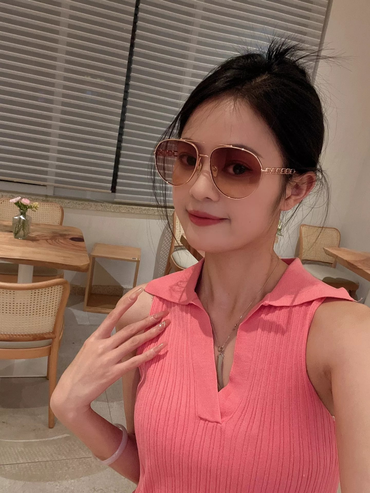 루이비통 체인 템플 에비에이터 선글라스 상세 이미지 63