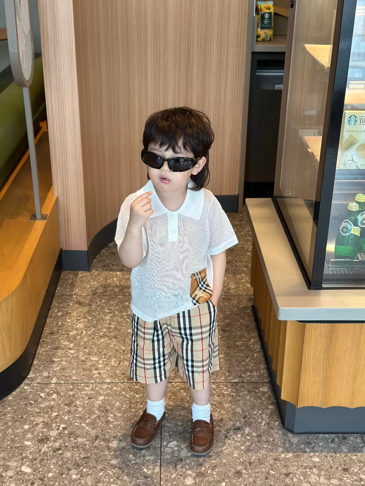 버버리 클래식 체크 속건 숏팬츠 상세 이미지 21