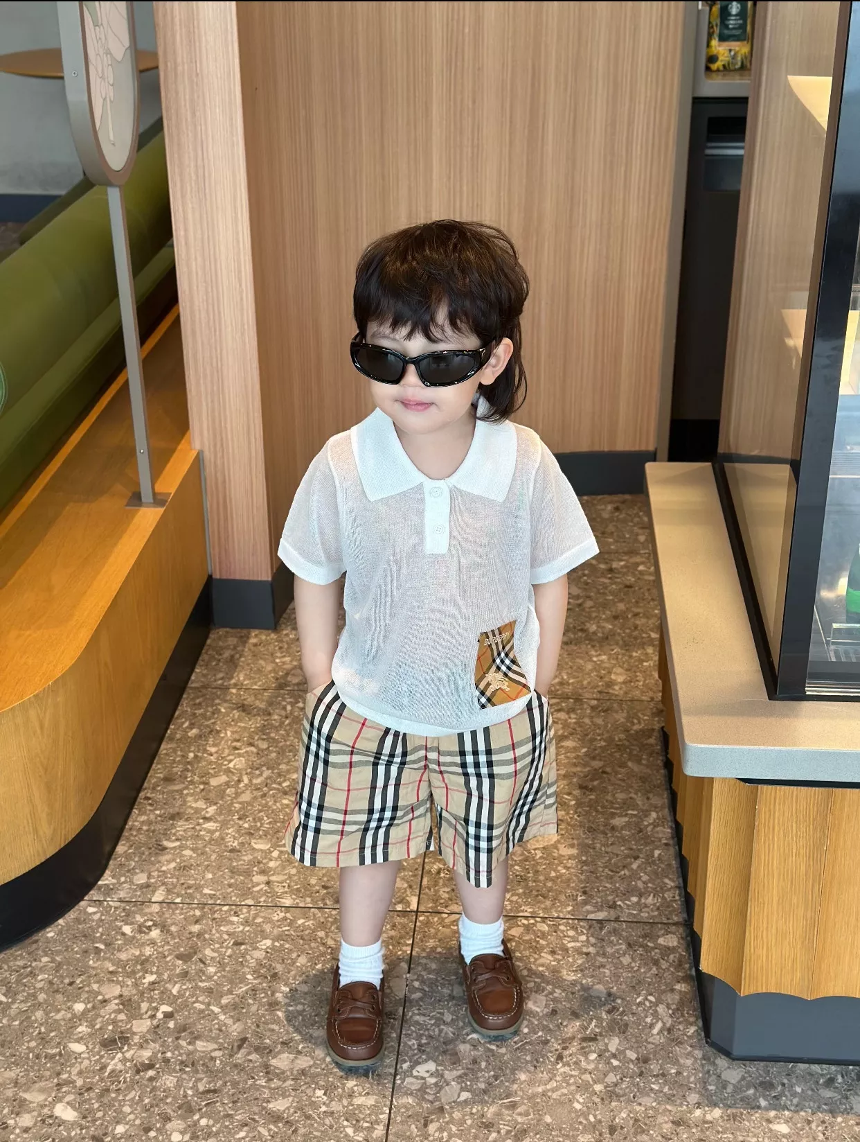 버버리 클래식 체크 속건 숏팬츠 상세 이미지 20