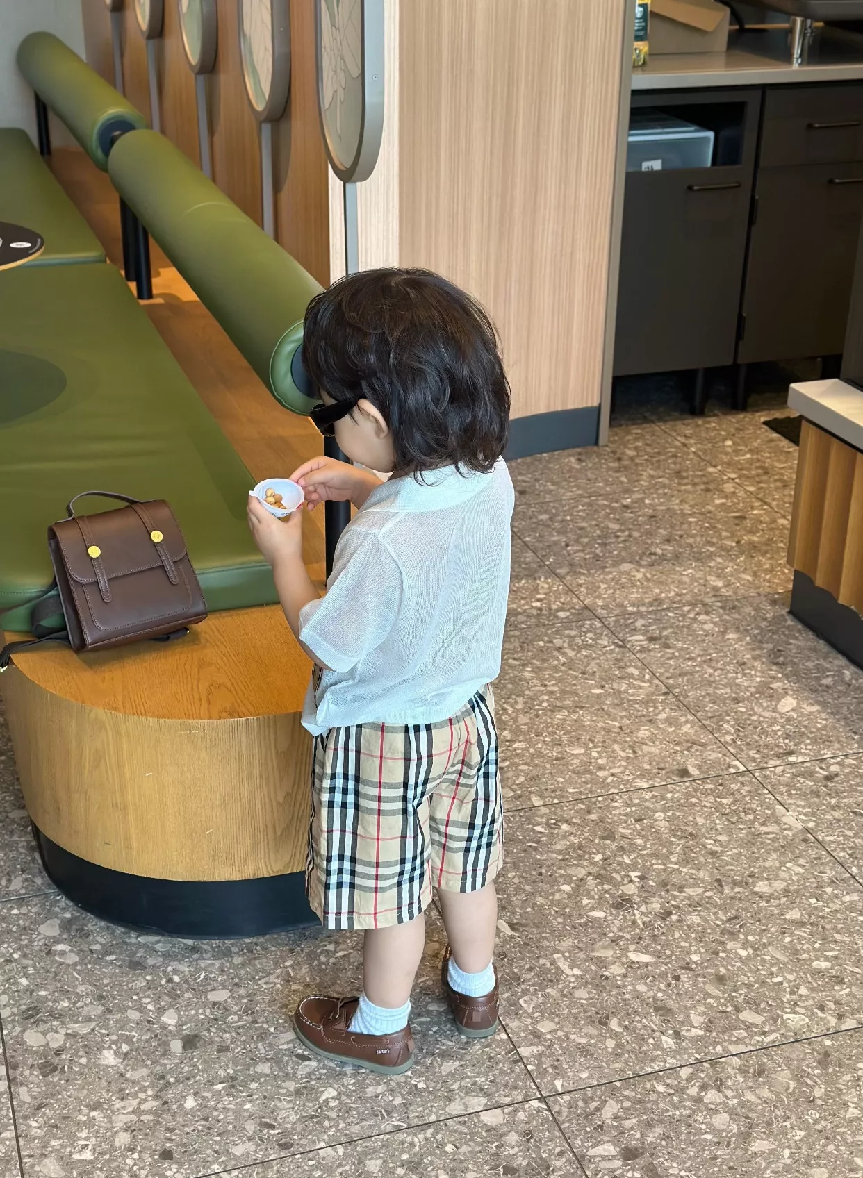 버버리 클래식 체크 속건 숏팬츠 상세 이미지 22