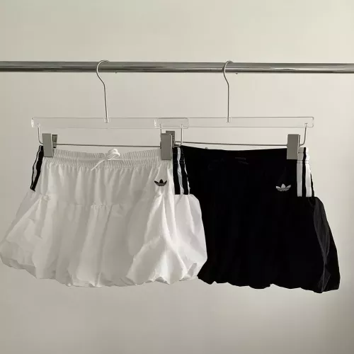 아디다스 버블 실루엣 우븐 스커트