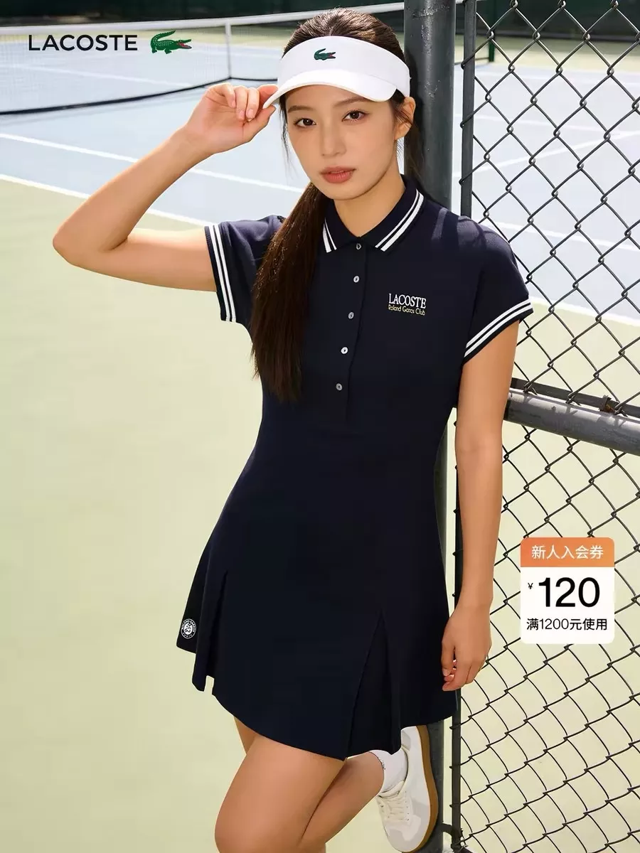 라코스테 폴로 칼라 테니스 원피스 상세 이미지 25