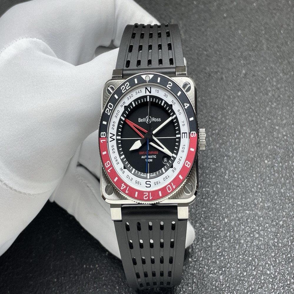 벨앤로스 여행자용 GMT 기능 손목시계