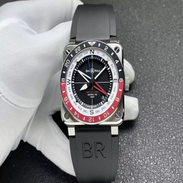 벨앤로스 여행자용 GMT 기능 손목시계