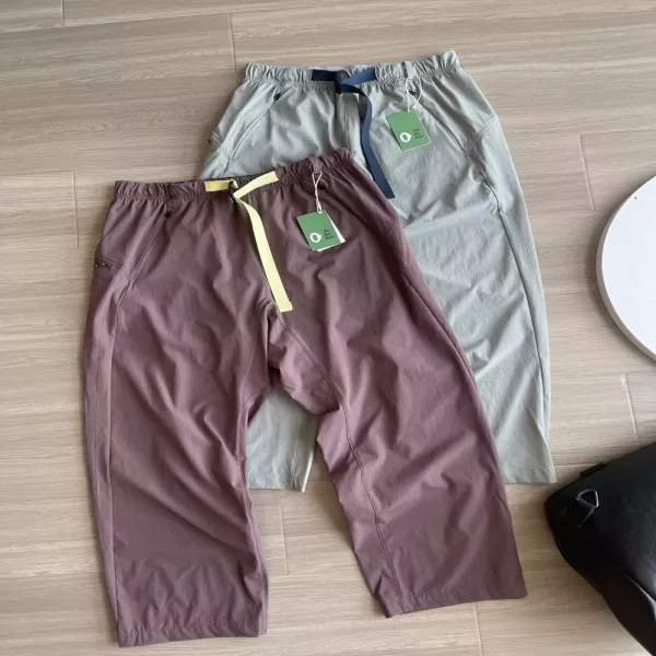 안코라우 여성 경량 나일론 9부 팬츠