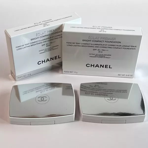 샤넬 진주 광채 미백 파우더 팩트