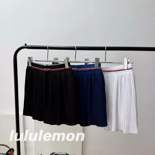 룰루레몬 로고 웨이스트 테니스 스커트