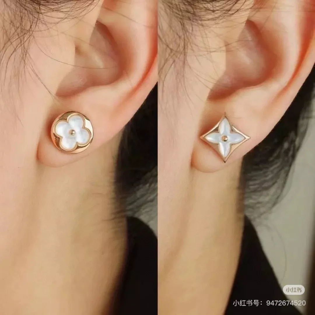 루이비통 플라워 모티브 이어 스터드 상세 이미지 11