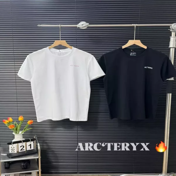 아크테릭스 백프린트 라운드넥 반소매 티셔츠