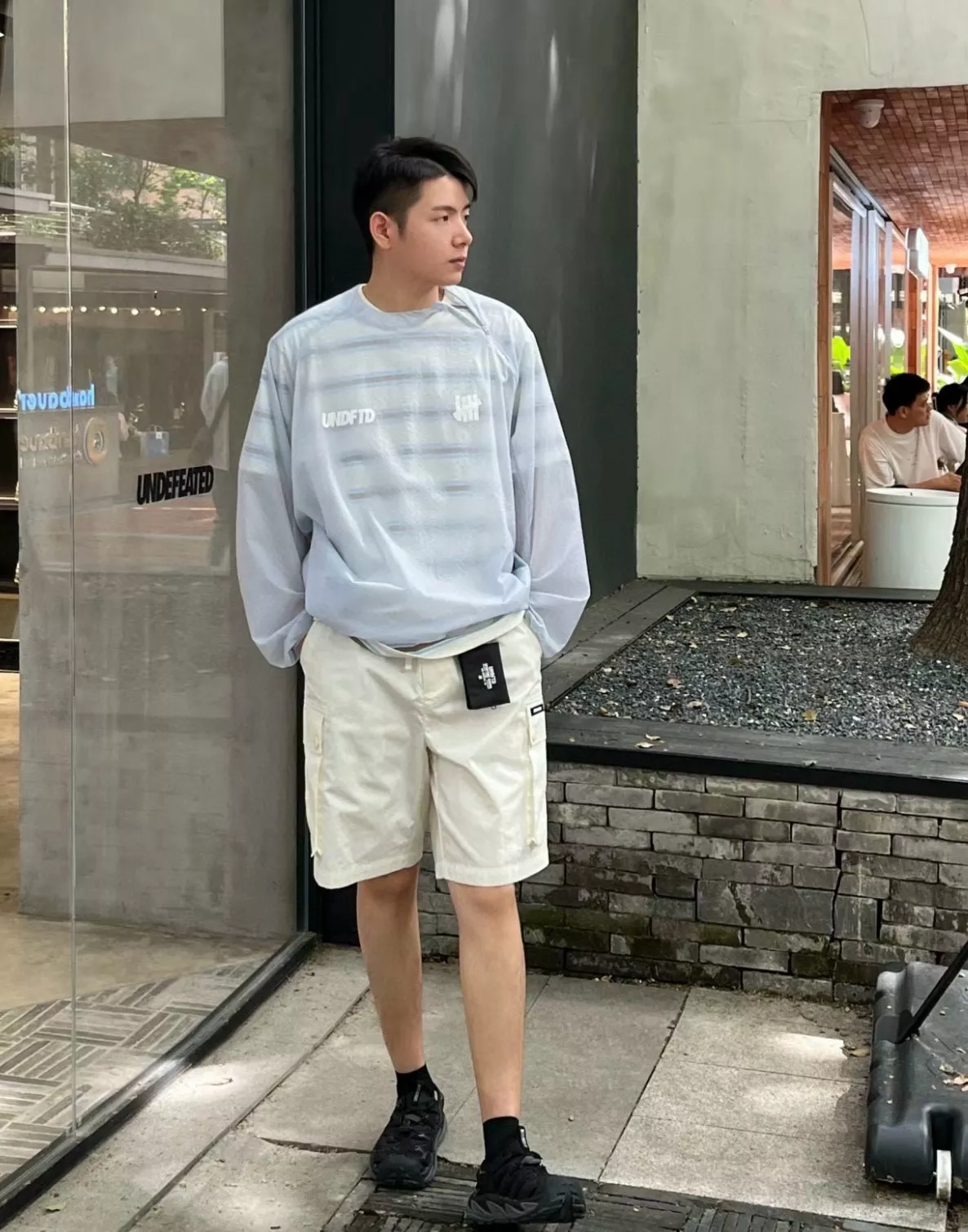 언디피티드 방수 통기성 스킨 집업 재킷 상세 이미지 18