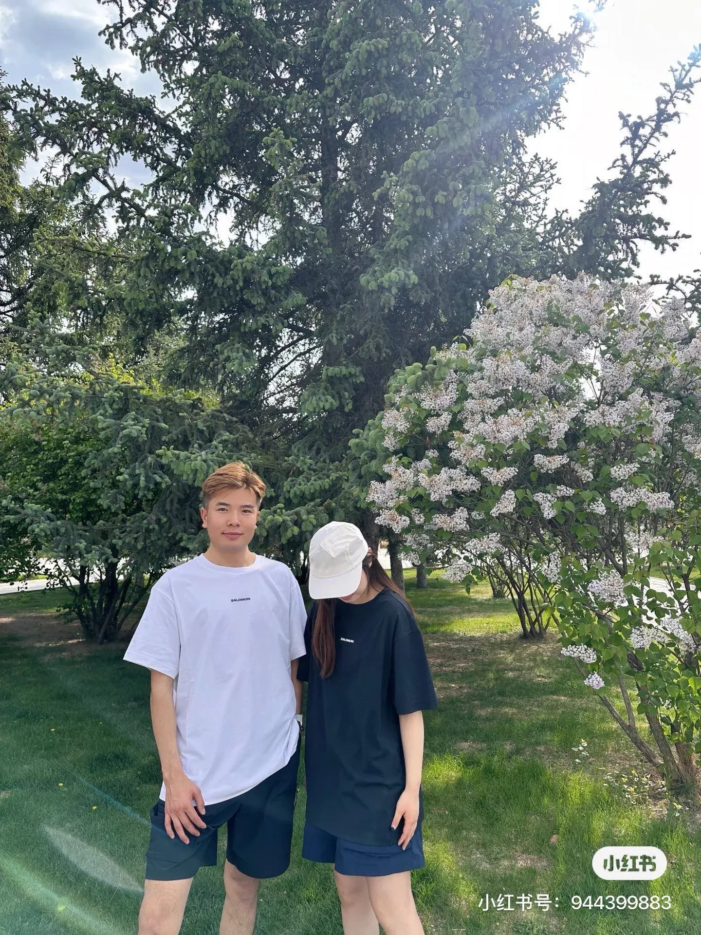 살로몬 아웃도어 레터링 반소매 티셔츠 상세 이미지 27