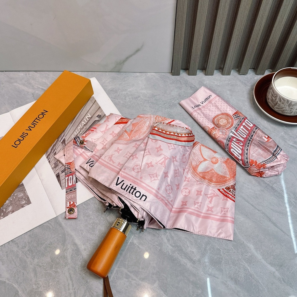 루이비통 3단 자동 접이식 양우산