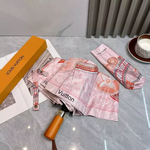 루이비통 3단 자동 접이식 양우산