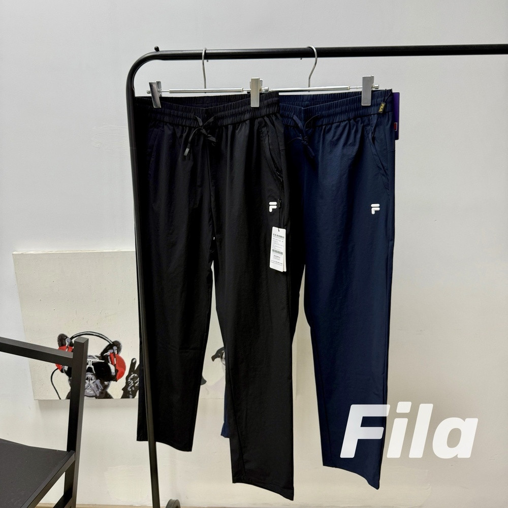 휠라 냉감 속건 스트레이트 팬츠