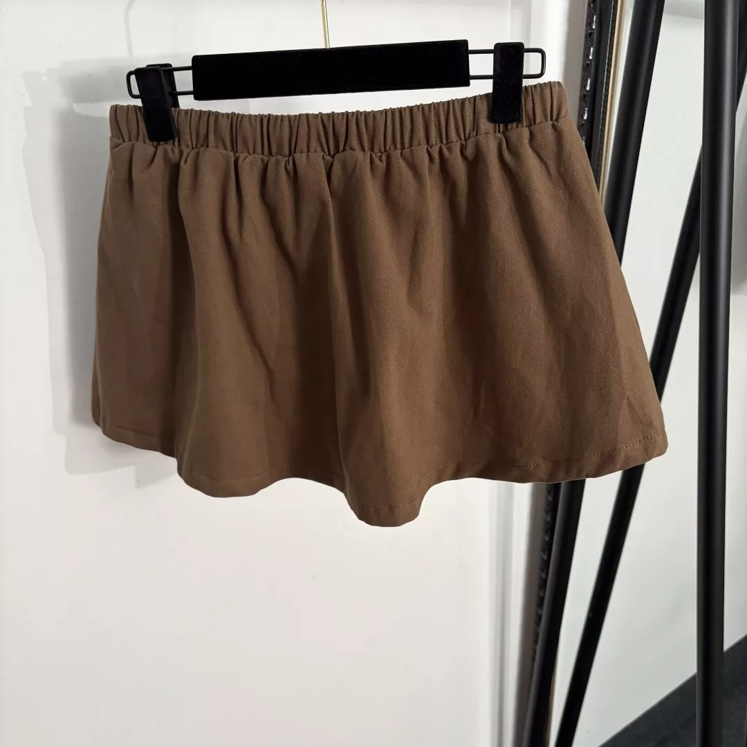 알로 로고 카라 집업 재킷 스커트 세트 상세 이미지 7