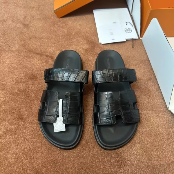 에르메스 커플 스타일 스트랩 샌들