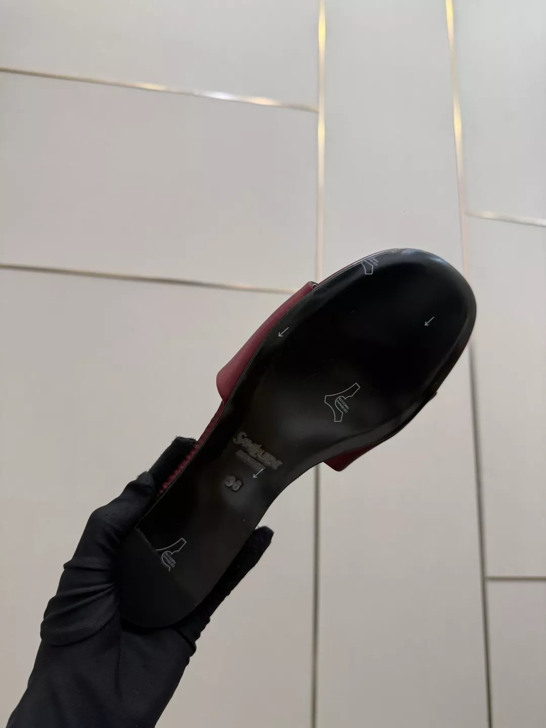 입생로랑 레오파드 포인트 토오픈 힐 샌들 상세 이미지 9