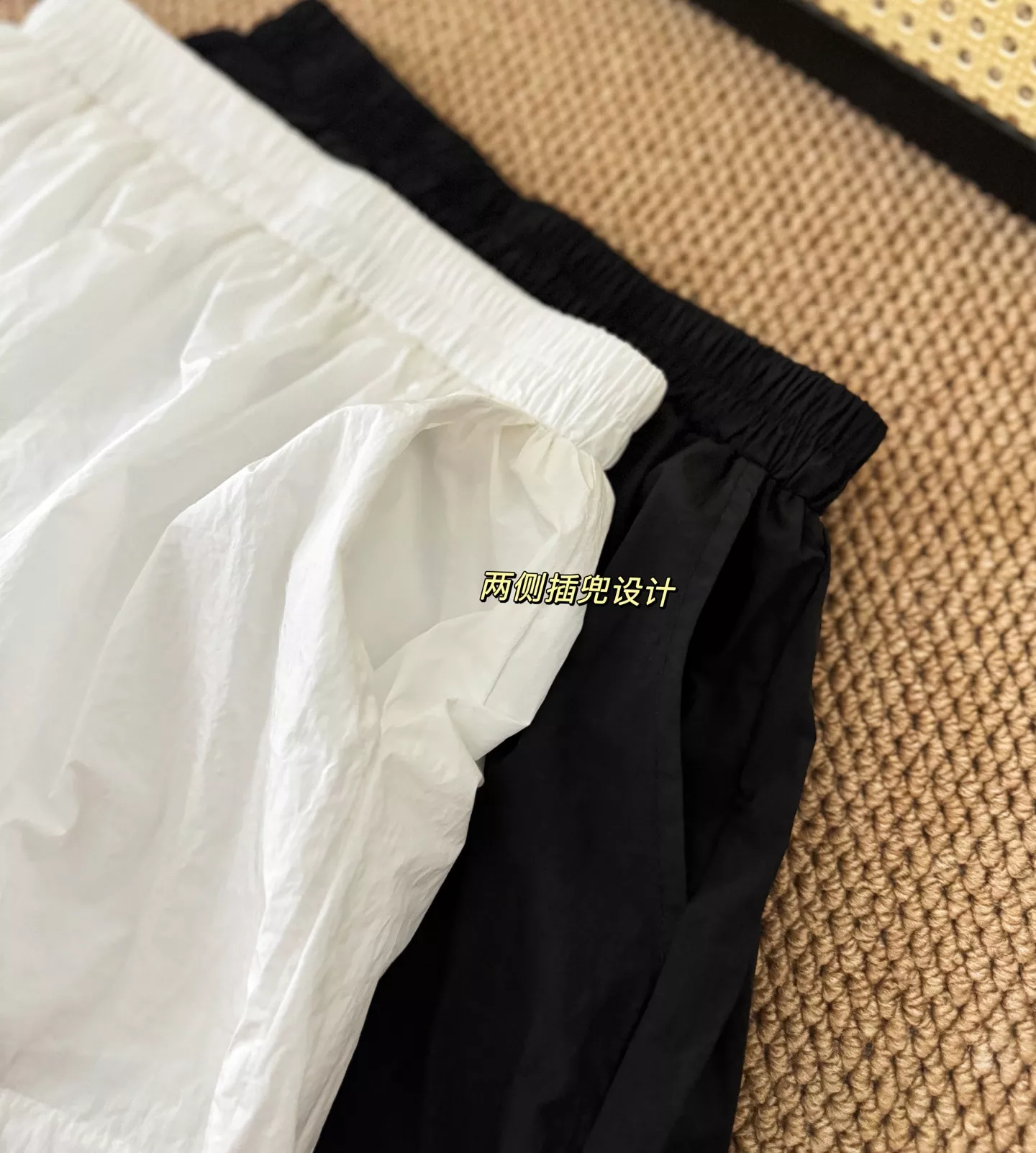 샤넬 자수 로고 후드 재킷과 반바지 세트 상세 이미지 17