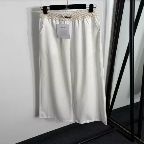 샤넬 고허리 와이드 팬츠