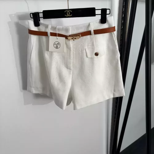에르메스 린넨 느낌의 벨트 세트 반바지