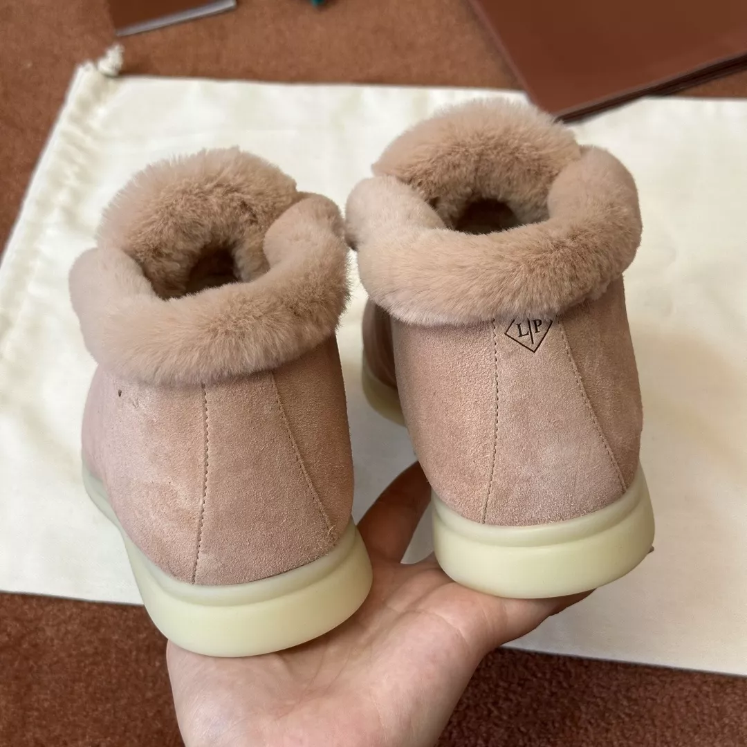로로피아나 퍼 안감 화이트솔 로퍼 상세 이미지 2