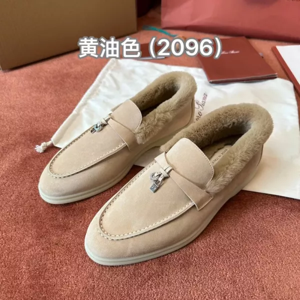 로로피아나 퍼 안감 모카신 로퍼