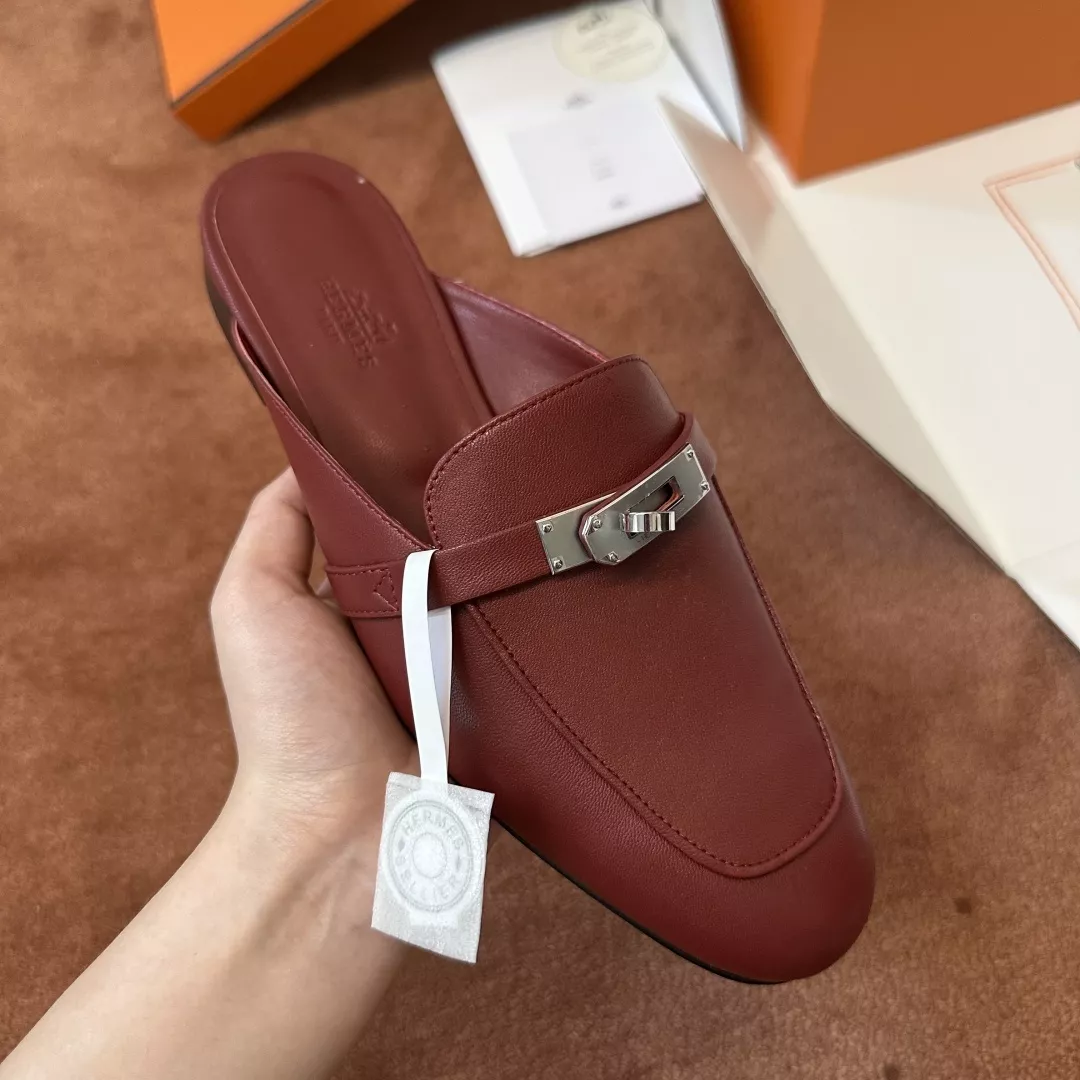 에르메스 켈리 장식 반슬리퍼 뮬 상세 이미지 3