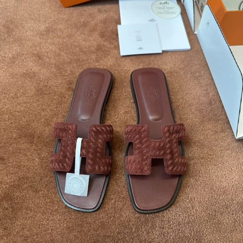 에르메스 오란 스타일 슬리퍼 샌들