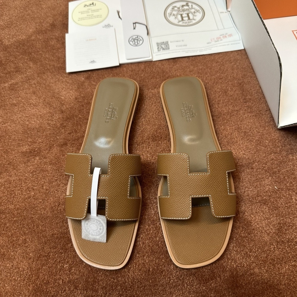 에르메스 오란 스타일 슬리퍼