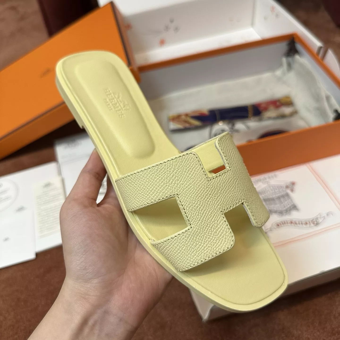 에르메스 오란 스타일 슬리퍼 상세 이미지 2