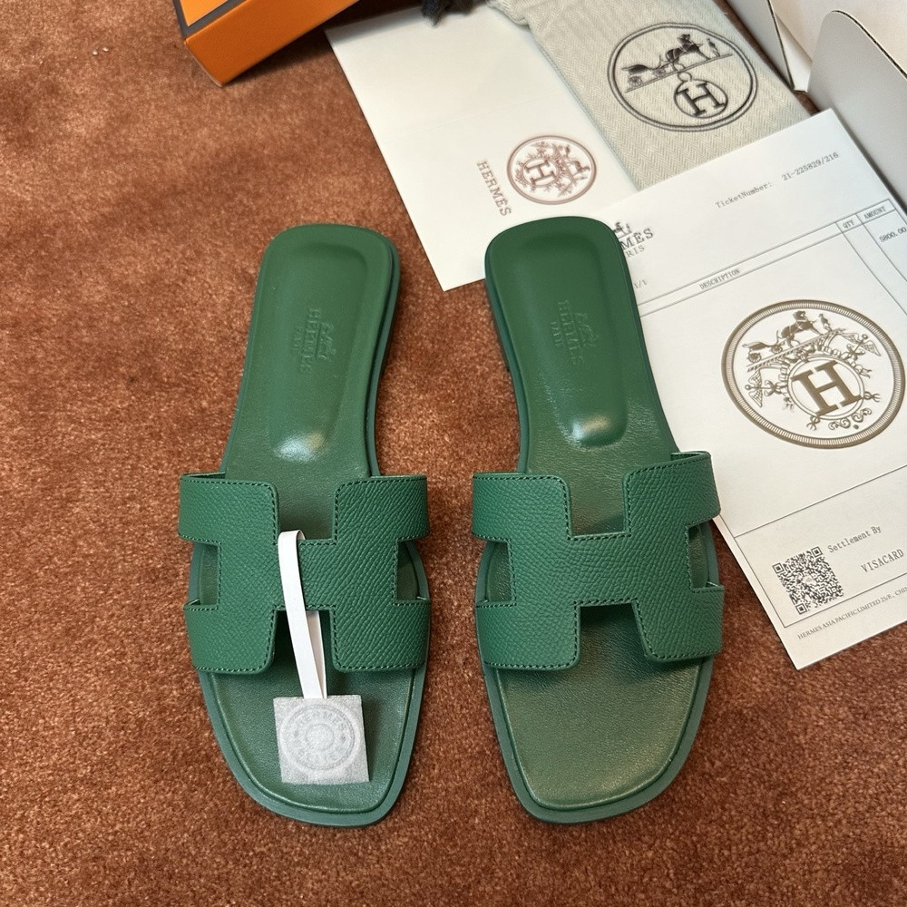 에르메스 오란 스타일 슬리퍼