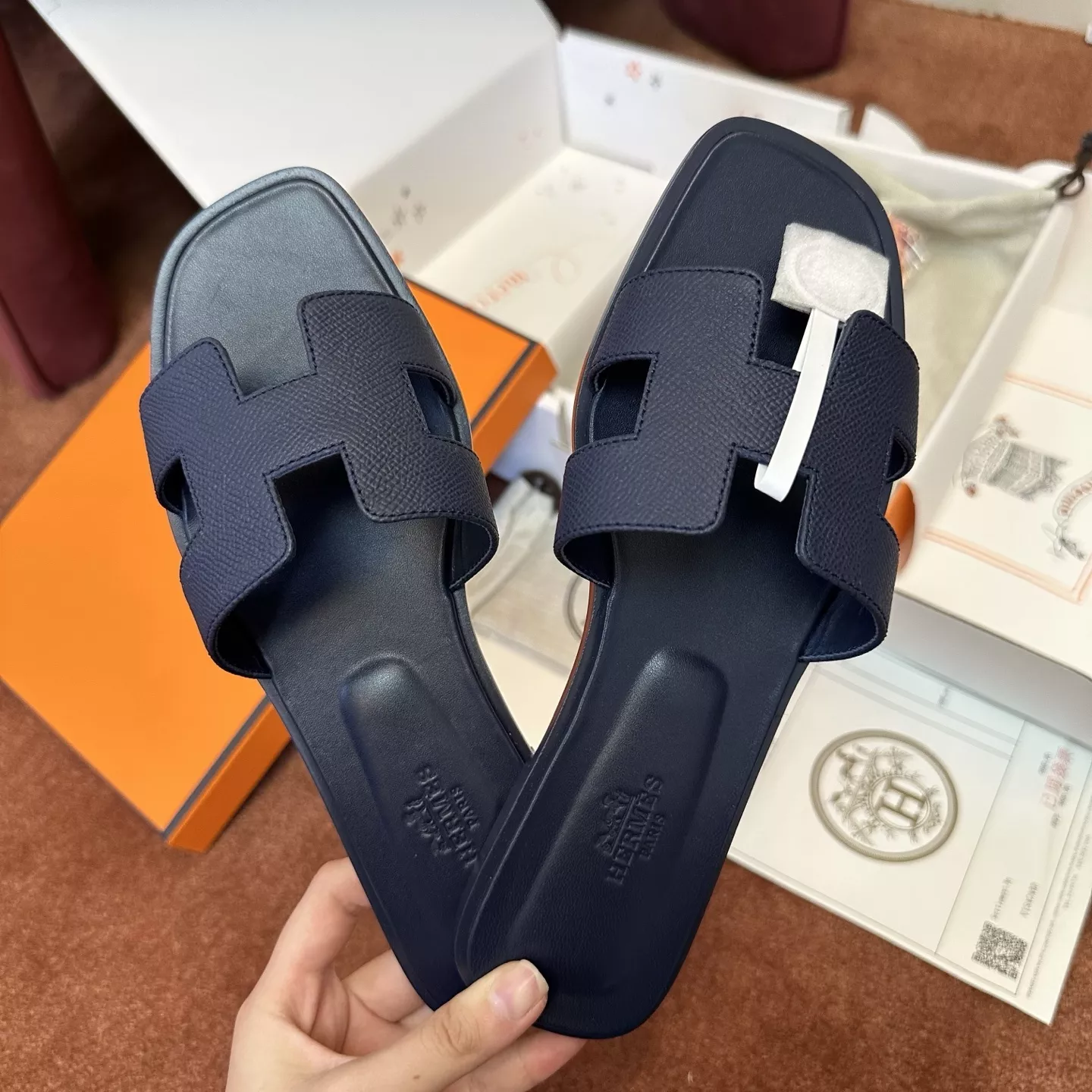 에르메스 오란 스타일 슬리퍼 상세 이미지 3