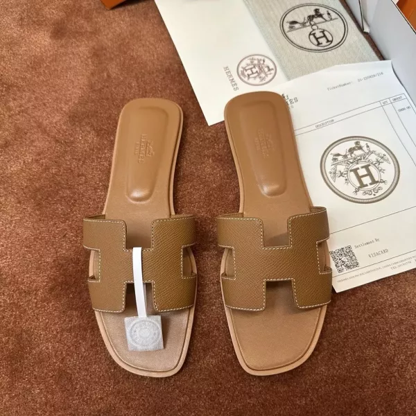 에르메스 오란 스타일 오픈토 샌들