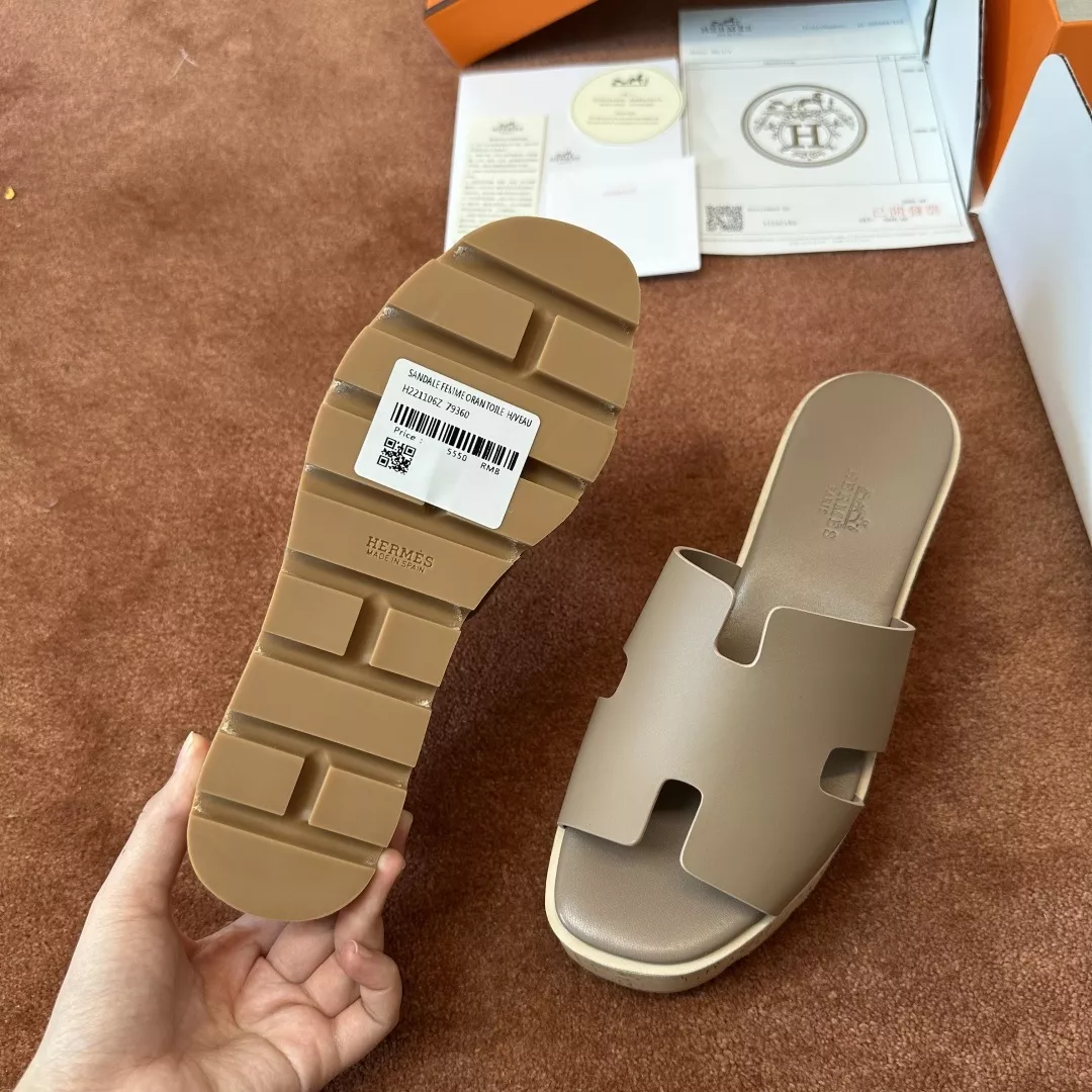 에르메스 엣지 있는 플랫폼 샌들 상세 이미지 6