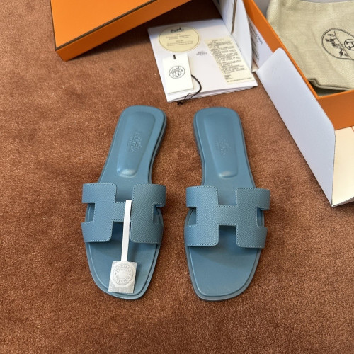 에르메스 오란 스타일 오픈토 슬리퍼