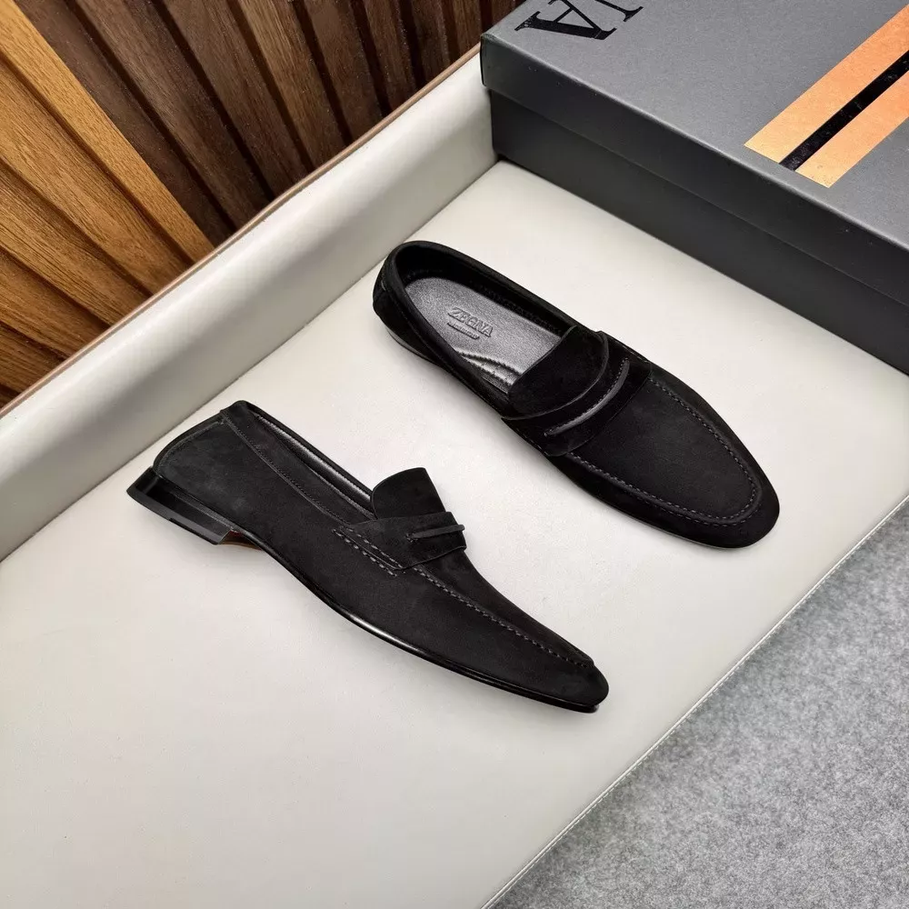 제냐 비즈니스 스웨이드 로퍼