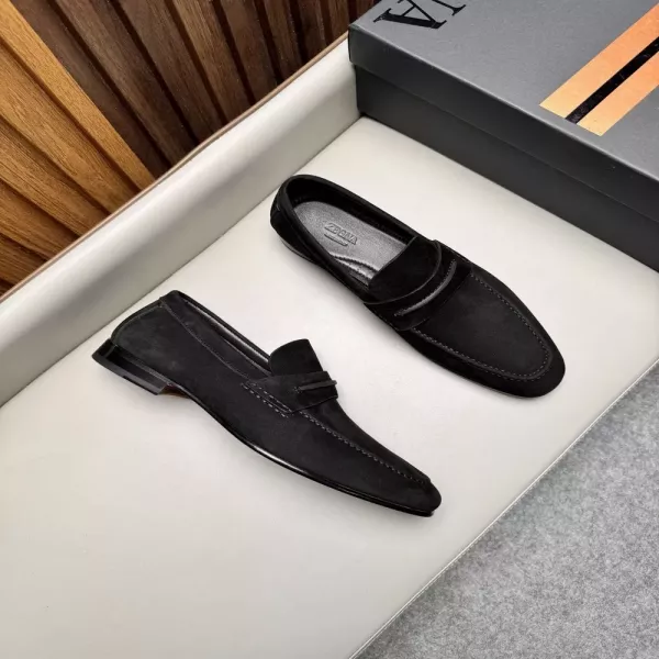 제냐 비즈니스 스웨이드 로퍼