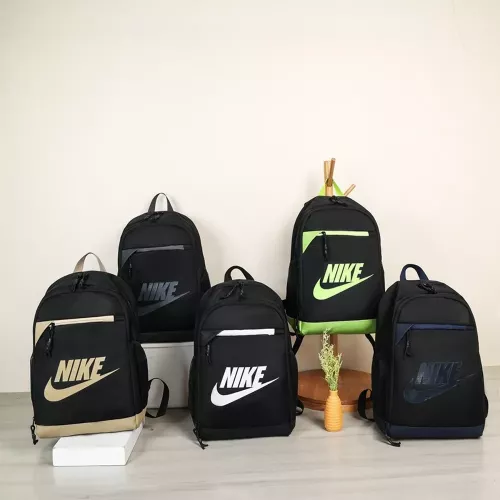 나이키 배색 캐주얼 백팩