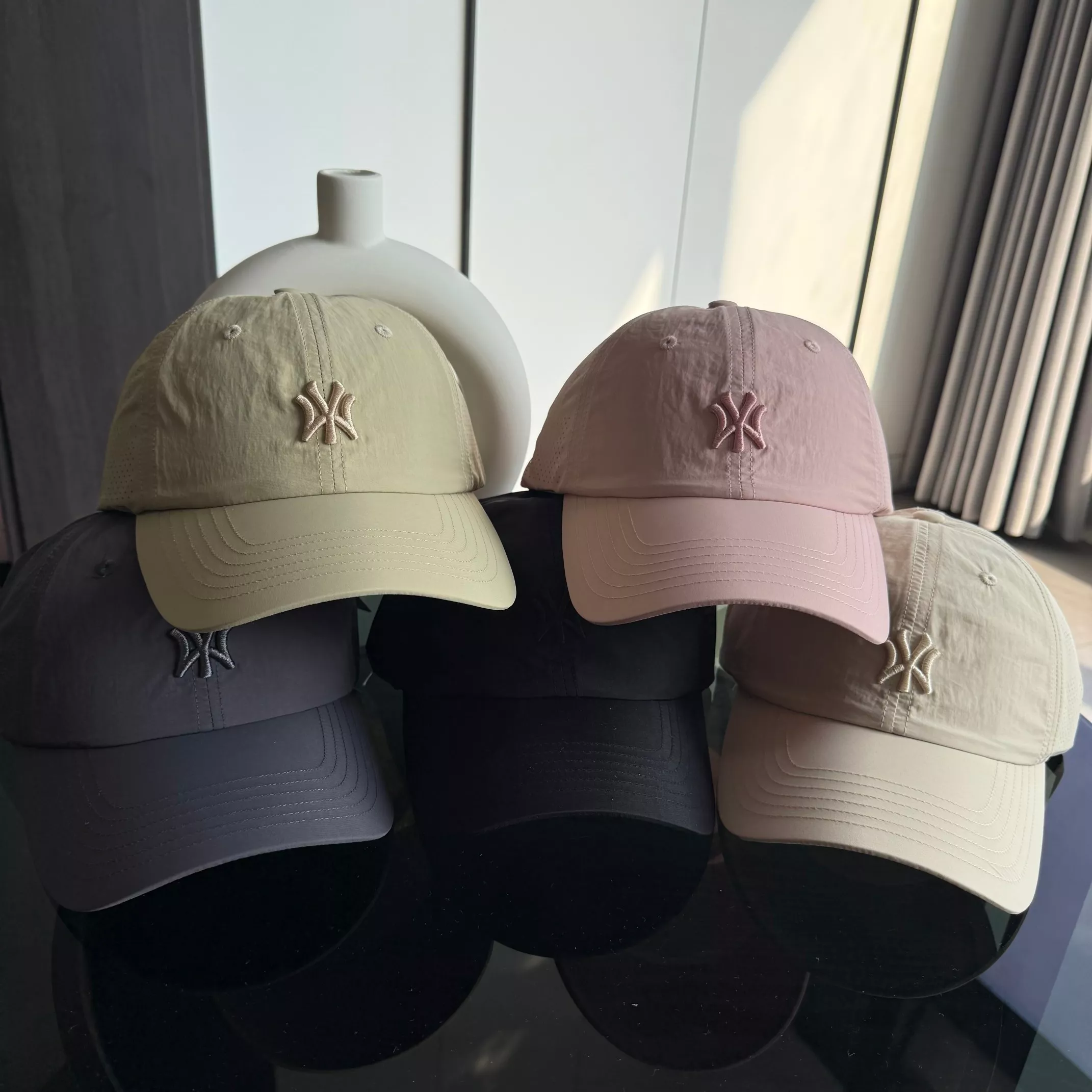 엠엘비 자수 로고 볼캡 상세 이미지 1