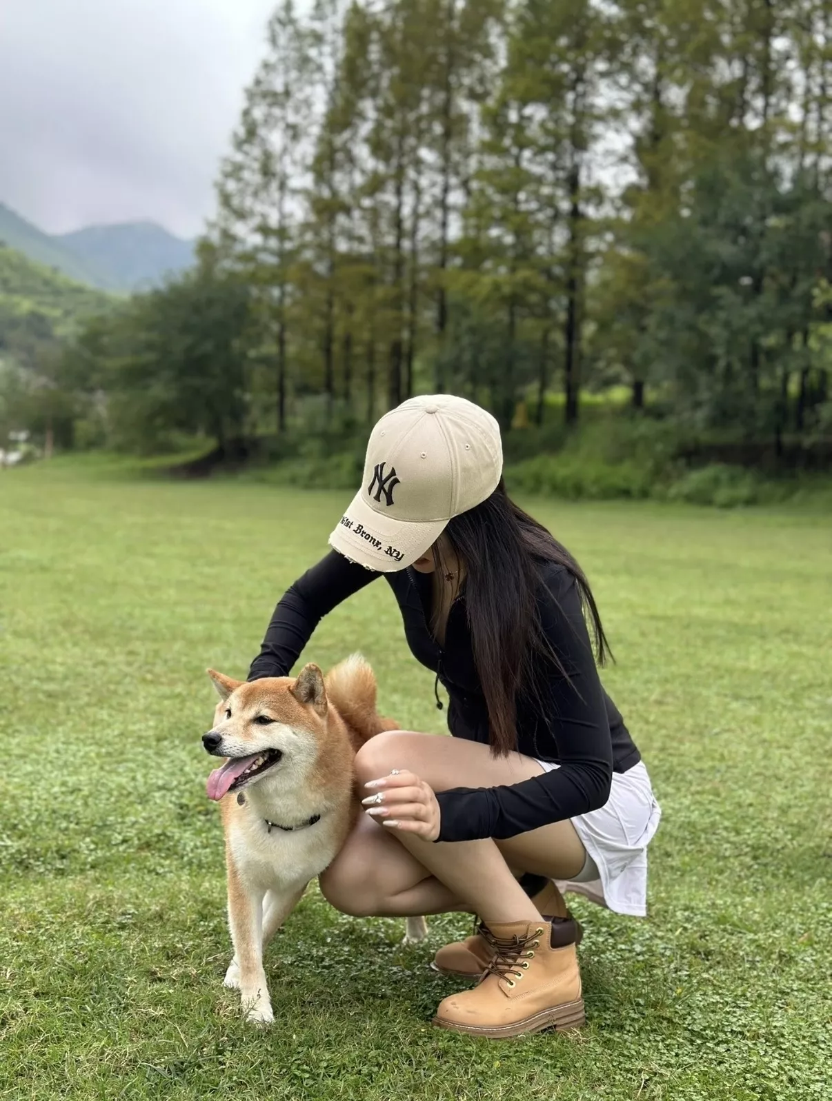 엠엘비 워싱 코튼 디스트레스 자수 볼캡 상세 이미지 35