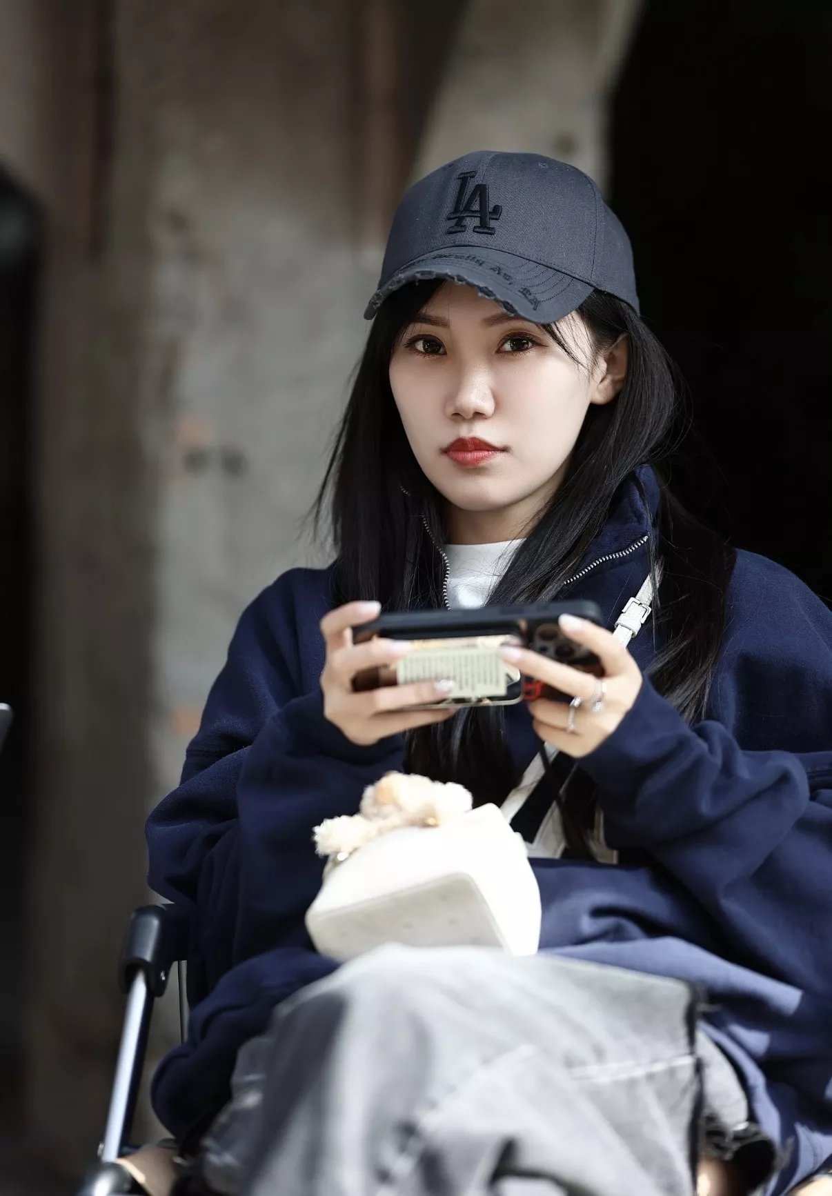 엠엘비 워싱 코튼 디스트레스 자수 볼캡 상세 이미지 41